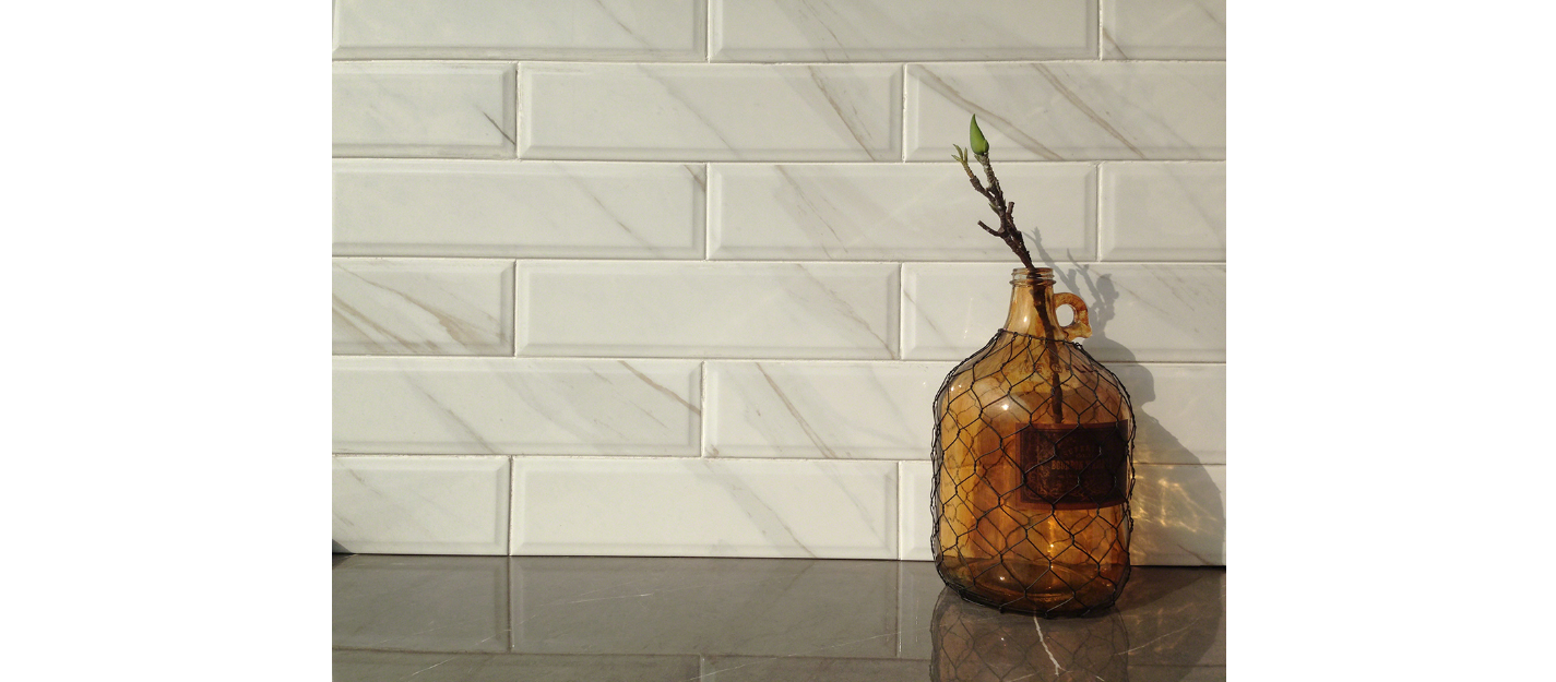 CLASSIQUE WHITE CALACATTA GLOSSY 4X16 BEV