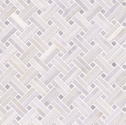 GREECIAN WHITE BASKETWEAVE PATTERN-2