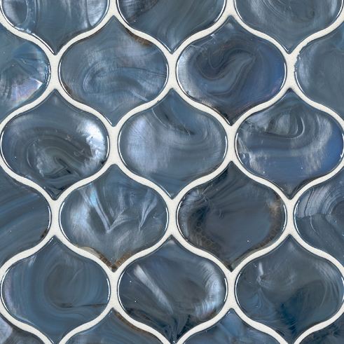 BLUE SHIMMER ARABESQUE