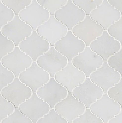 GREECIAN WHITE ARABESQUE